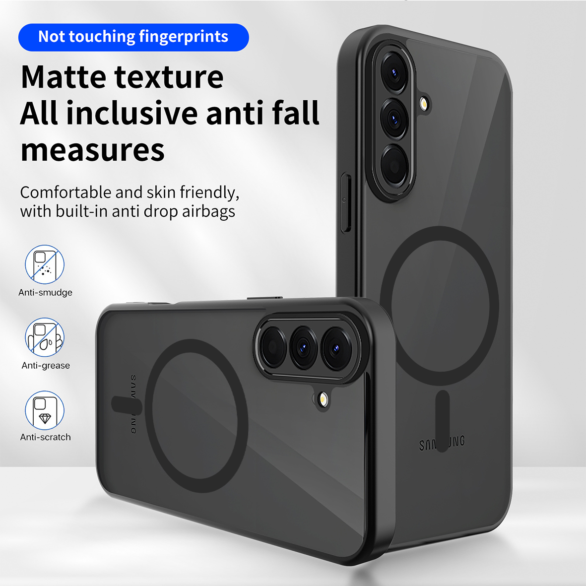 Phone Accessories Online Store - Funda de teléfono mate para Samsung