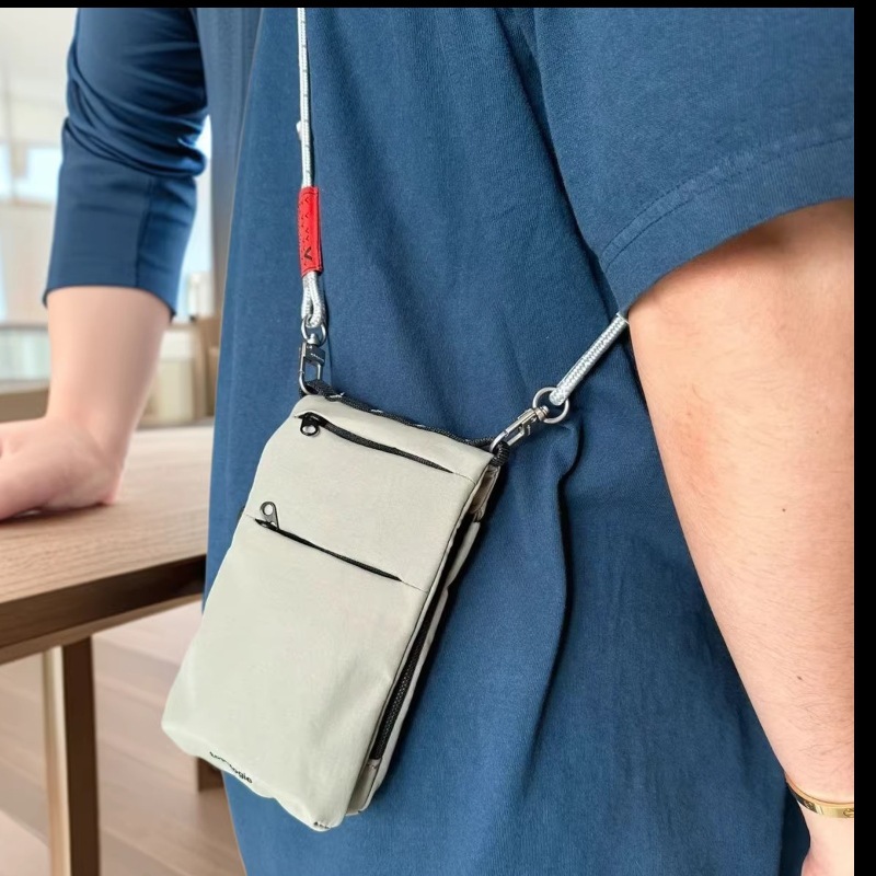 Phone Accessories Men - Bolso cruzado delgado para hombre, plegable,