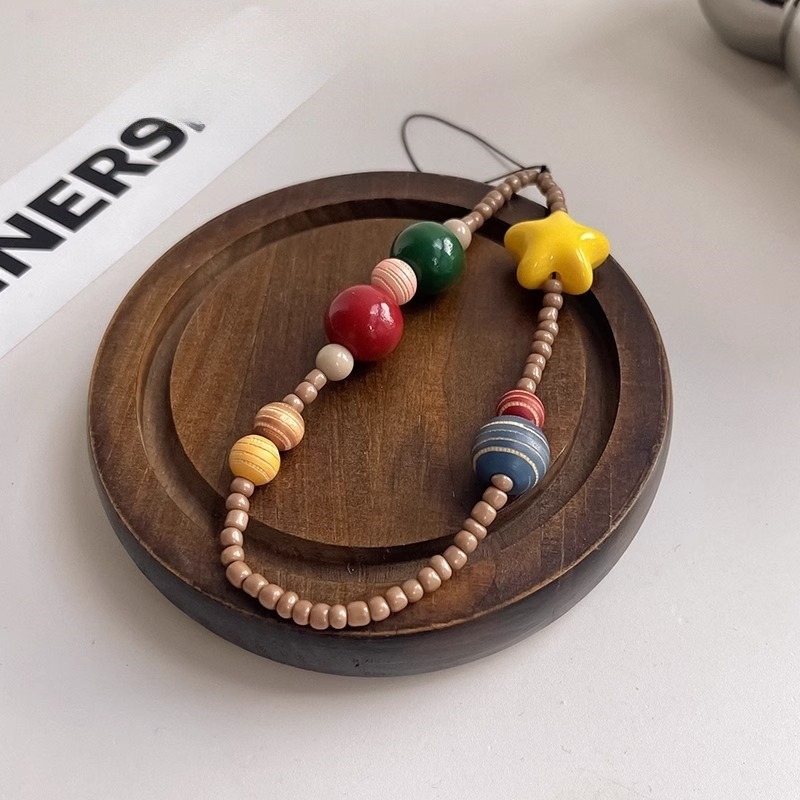 Cadena de cuentas coloridas co - Phone Accessories Box Set reseña y precio