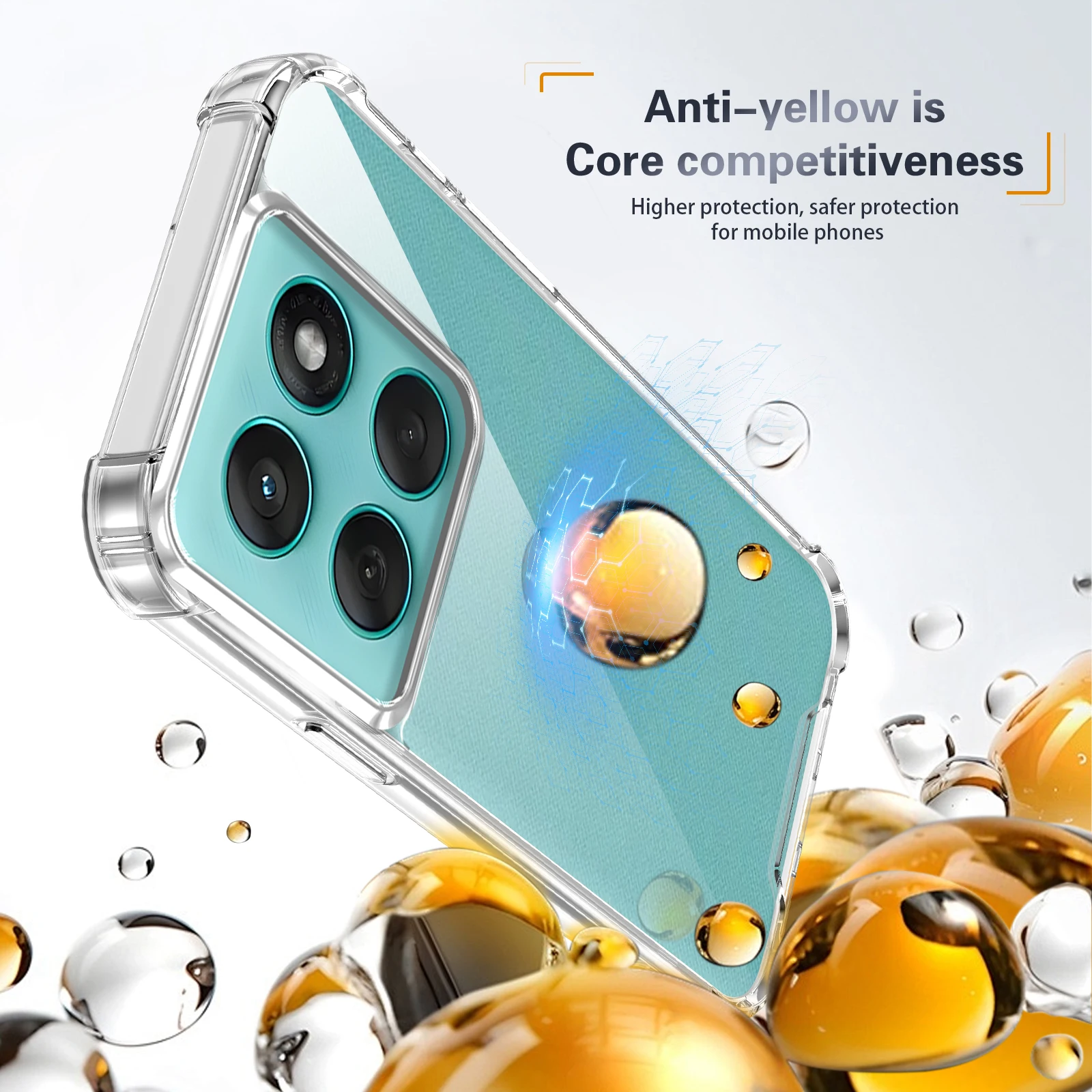 Funda Transparente Antigolpes  - Phone Accessories Online Store reseña y precio