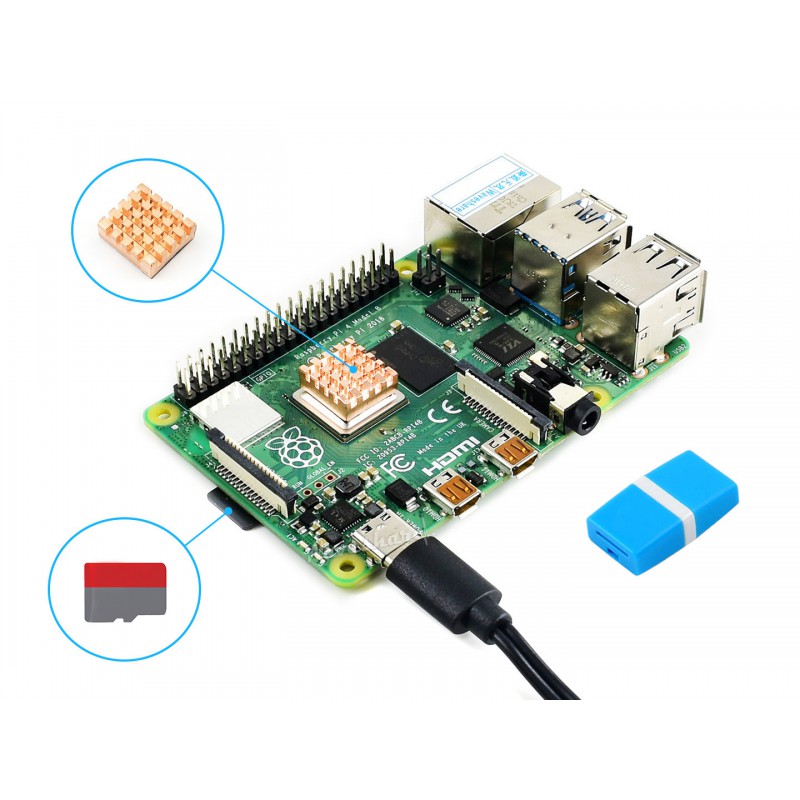 Kit de Inicio Raspberry Pi 4 M - Micro Sd Card reseña y precio
