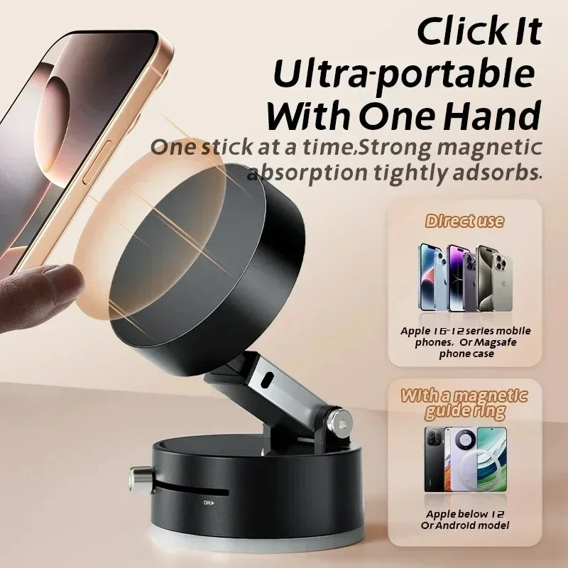 Soporte de vacío magnético de  - Phone Accessories Japan reseña y precio