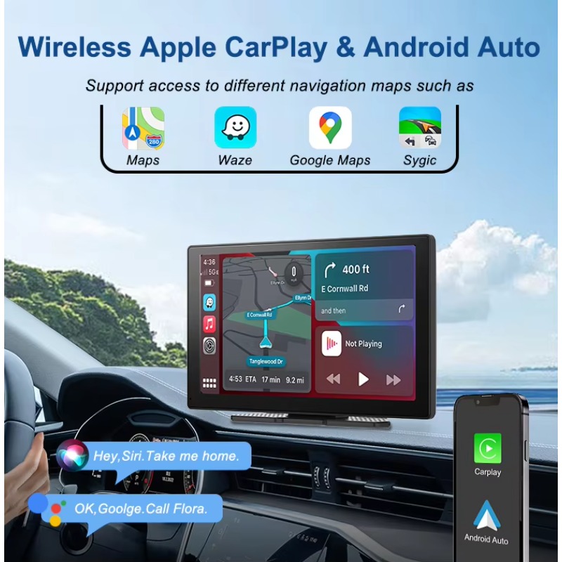 Pantalla Inteligente Carplay d - Micro Sd Card reseña y precio