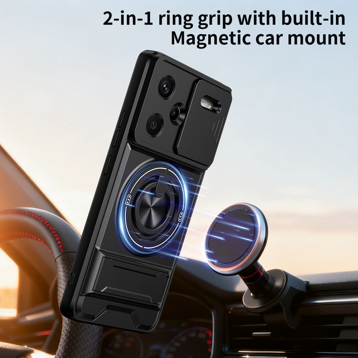 Funda de teléfono con lente de - Phone Accessories Japan reseña y precio