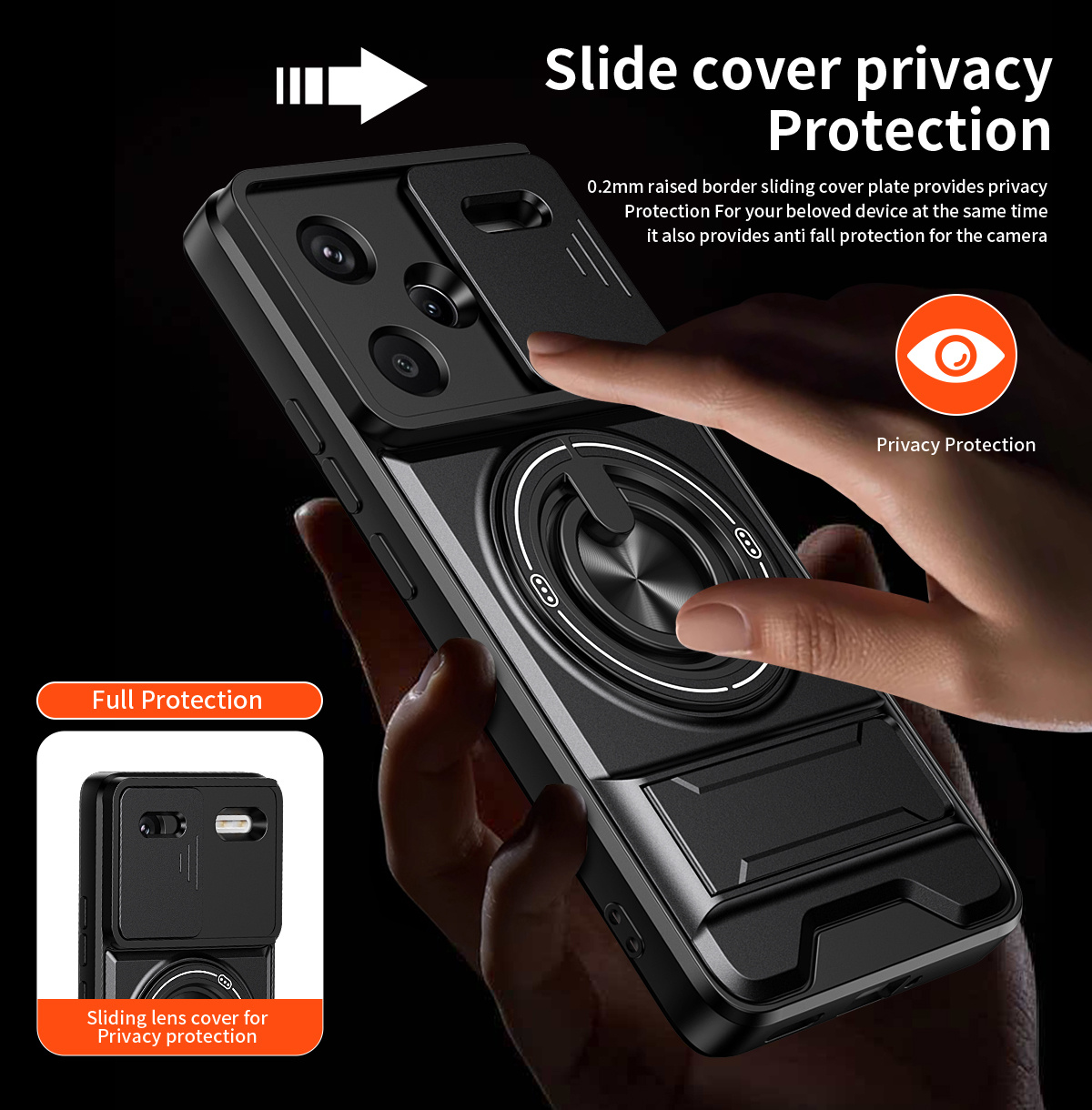 Funda de teléfono con lente de - Phone Accessories Japan reseña y precio