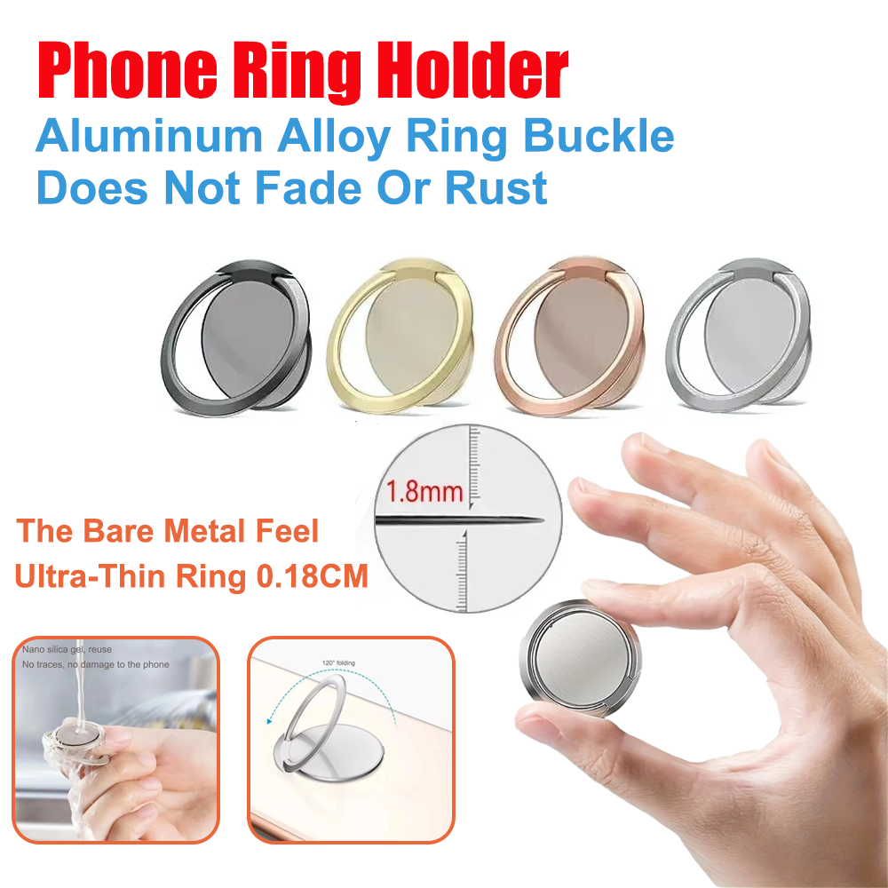 Soporte de anillo de metal ult - Car Mount Phone reseña y precio